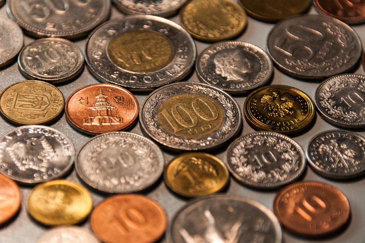Estate jewelry coins